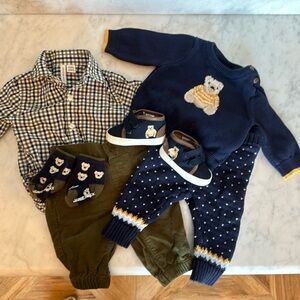 Baby Boy teddy bear bundle